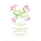 Pink and Green Home Sweet Home Moving Announcements Image 4 of 6